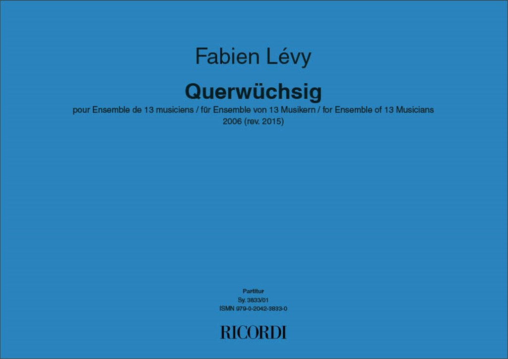 Querwüchsig pour Ensemble de 13 musiciens